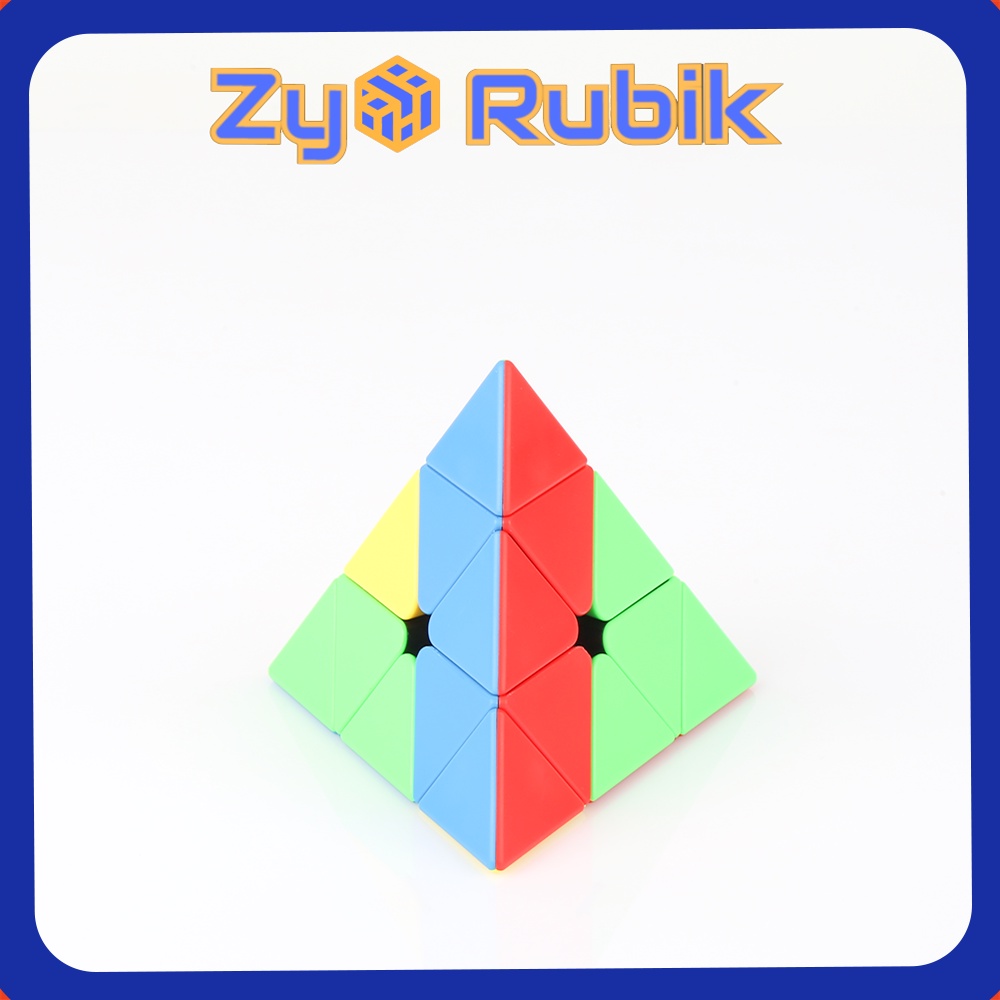 Rubik 3x3 Pyraminx Meilong Stickerless - Đồ Chơi Rubik Biến Thể Tam Giác - ZyO Rubik