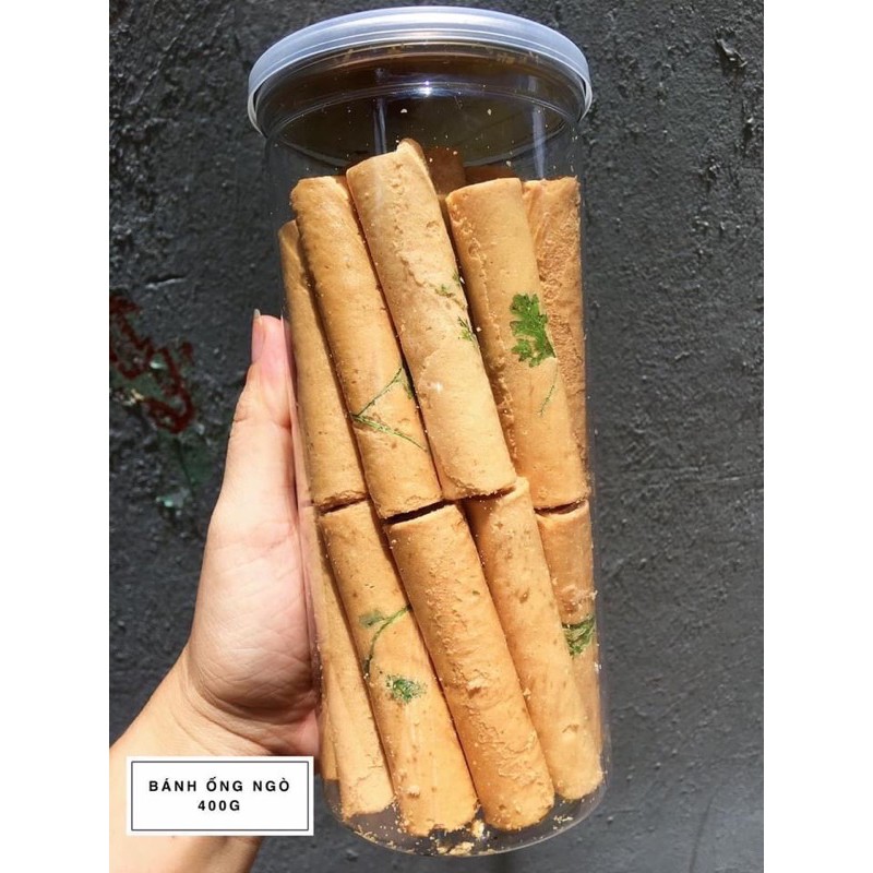 BÁNH ỐNG NGÒ SẦU RIÊNG - 500g