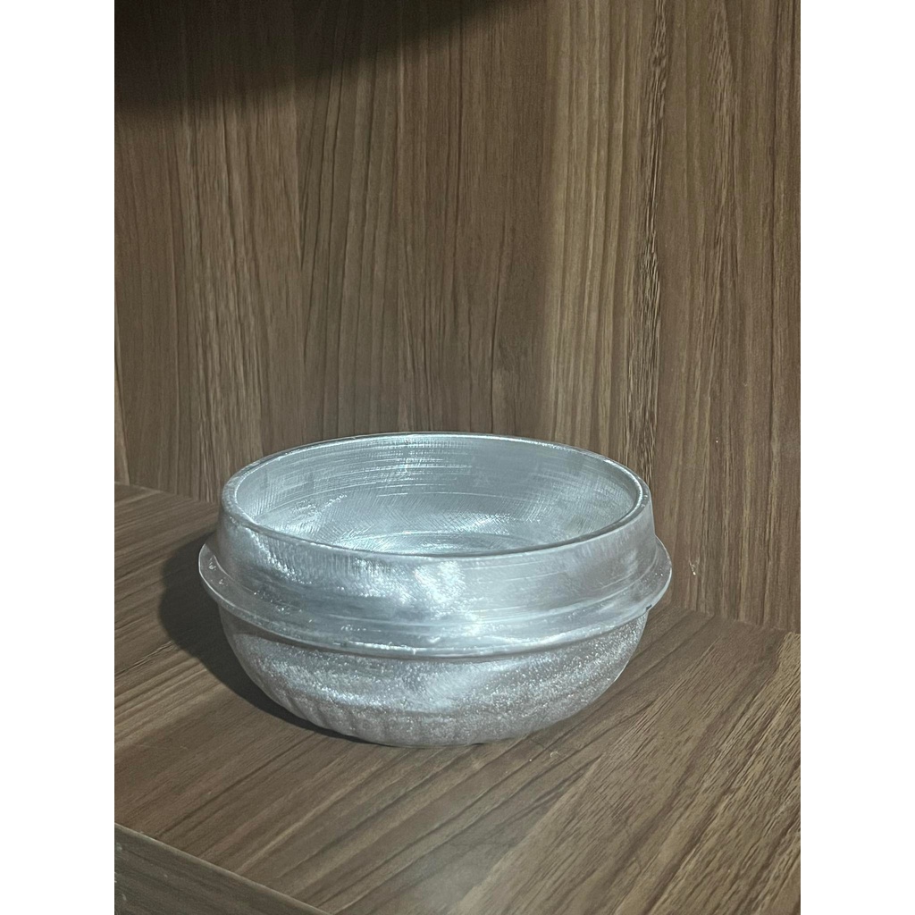 Thố gang nấu Cơm Trộn, mỳ cay hàn quốc kèm Thêm Đế size 16cm