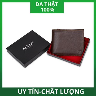 Ví nam da bò adam thời trang đựng tiền và đựng thẻ tiện dụng f111 da thật 100%