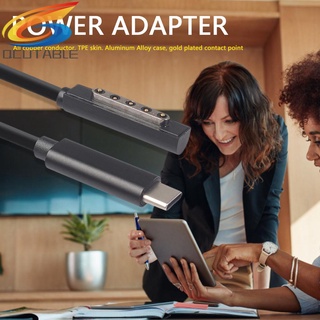 Cáp sạc 1.5m USB Type C PD cho Microsoft Surface Pro 1/2
