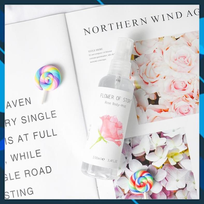 Một Chai Xịt Thơm 2in1 Body Và Xịt Thơm Phòng Hương Hoa Quả Flower Of Story 100ml | BigBuy360 - bigbuy360.vn
