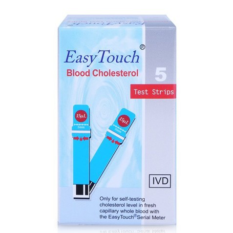 Que thử đường huyết/ Axit Uric/ Cholesterol của máy Easy Touch