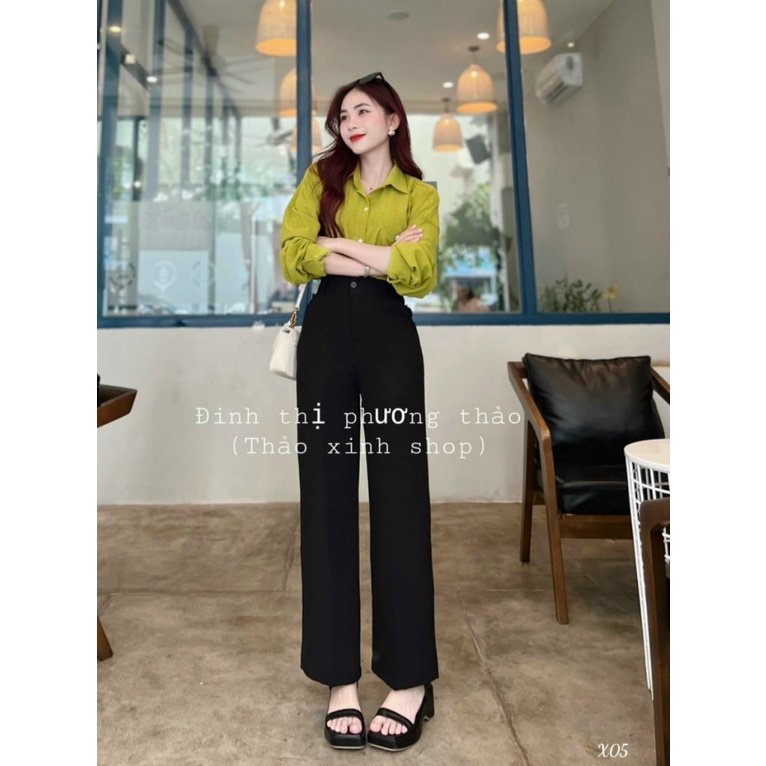 SET ÁO LỤA QUẦN FORD KIỂU DÁNG CÔNG SỞ UP thoi trang shop valentina