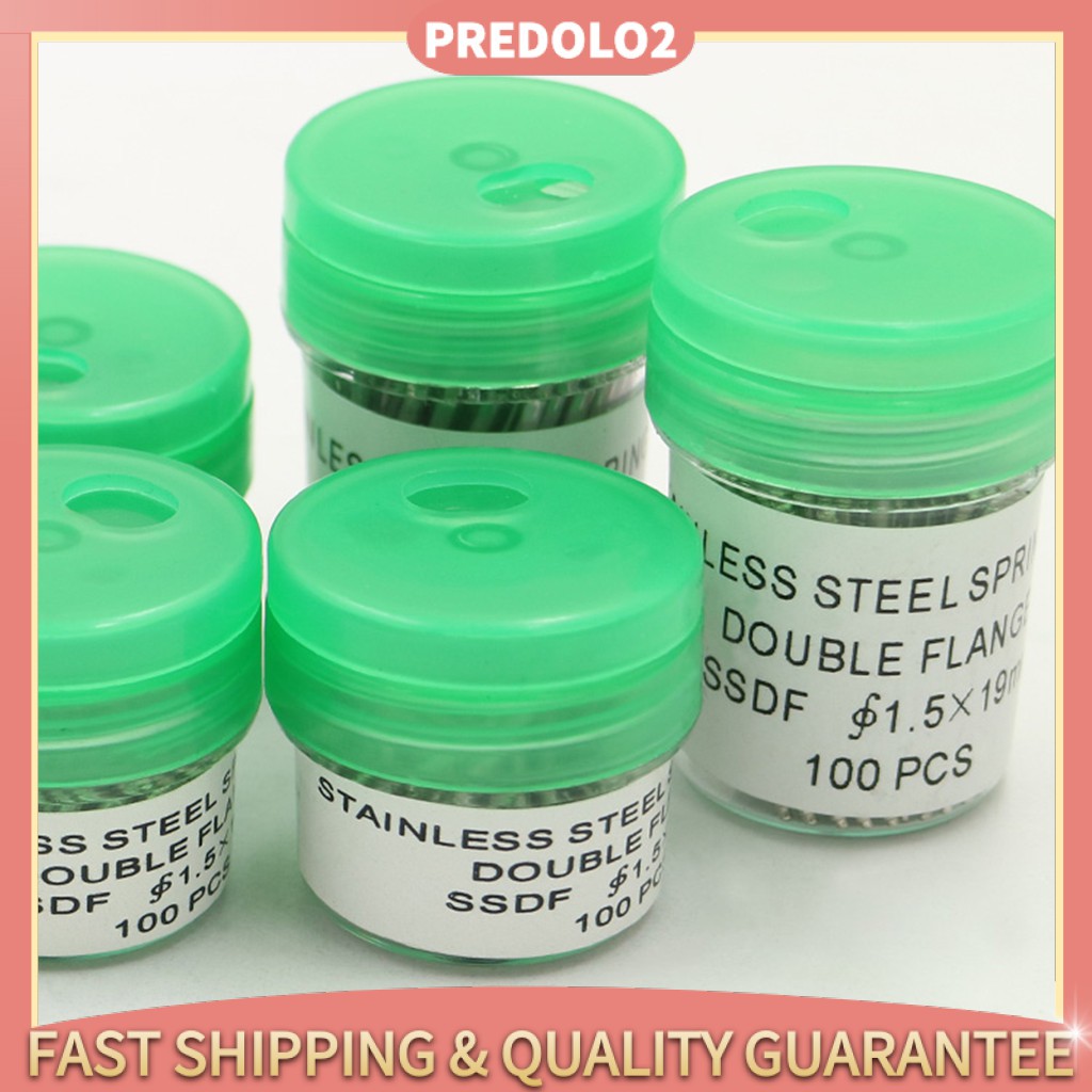 Set 2 / 100 Chốt Lò Xo 17mm Sửa Chữa Đồng Hồ Chuyên Dụng