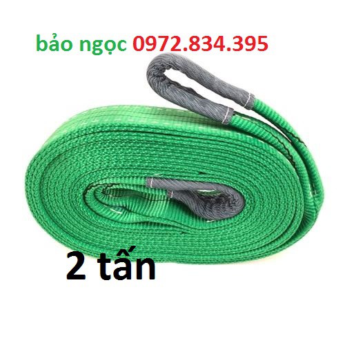 dây cáp vải cẩu hàng 2 tấn 6 mét