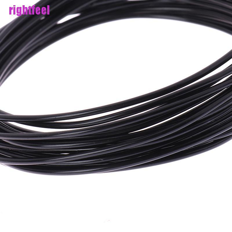 Rightfeel Bonsai Wires Anodized Aluminum Bonsai Training Wire Total 16.5 Feet (Black)