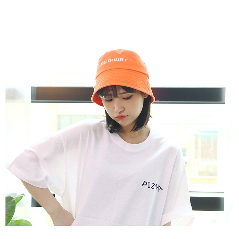 [Mã FAMARAL1 giảm 10K đơn 50K]Mũ nón bucket nam nữ logo No Doubt thiết kế phong cách Hàn Quốc-LOPDOP OFFICAL