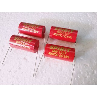 Tụ Spirit cho loa treble / trung 2,2uf 400v