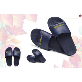 Dép Nam Havaianas SLIDE BRAZIL SANDAL NAVY BLUE