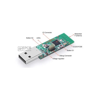 USB ZigBee CC2531 Sniffer Dongle 2.4GHz