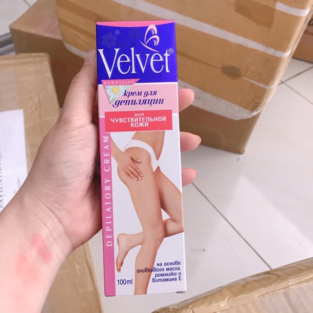 Kem Tẩy lông velvet Nga 100ml