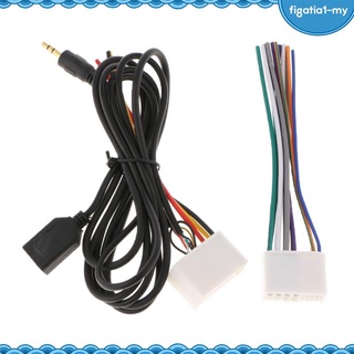 Bộ dây cáp chuyển đổi + đầu cắm USB cho KIA Hyundai