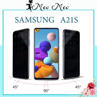 Kính Cường Lực Chống Nhìn Trộm Samsung A21s - Bảo Vệ Sự Riêng Tư Tuyệt Đối , Tặng Kèm Phụ Kiện Dán Kính