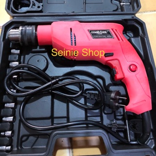 Máy khoan Maktec kèm vali đồ nghề