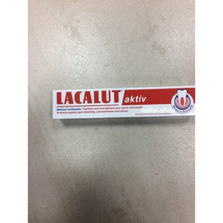 Kem đánh răng Lacalut đỏ