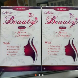 Viên uống trắng da mờ nám new beauty
