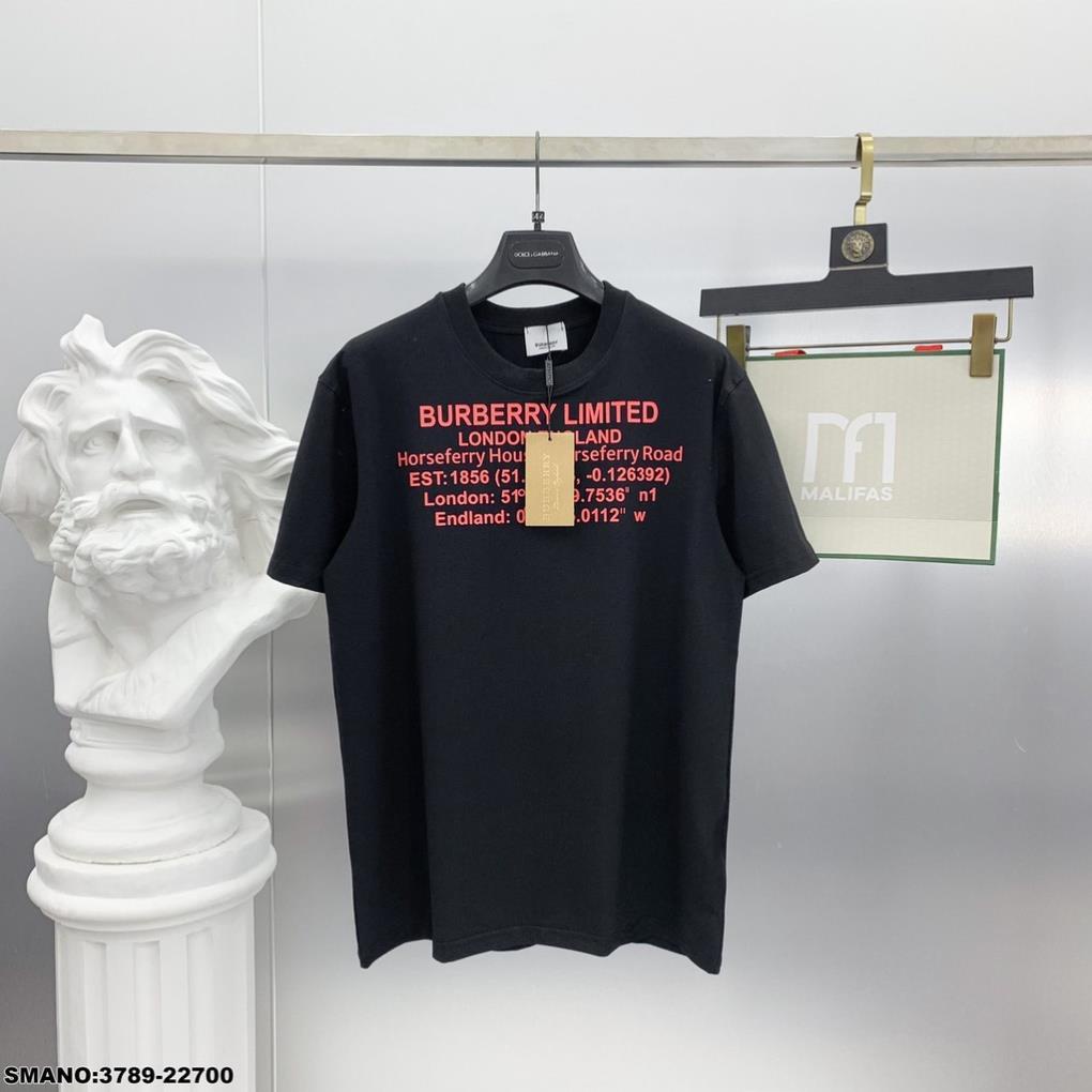 Áo Phông Nam In Hình Chữ Siêu Chất - Áo Thun BBR Nam Chữ In Cao Cấp