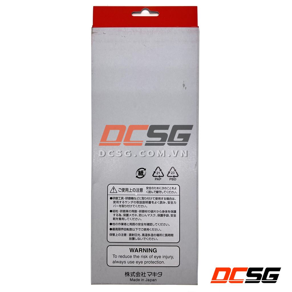 Giấy chà nhám cho gỗ 115x280mm WA60 Makita A-14065 (10 tờ/ bộ) | DCSG