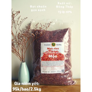 Gạo Huyết Rồng Đồng Tháp - Gạo sạch, an toàn -  38kg/kg