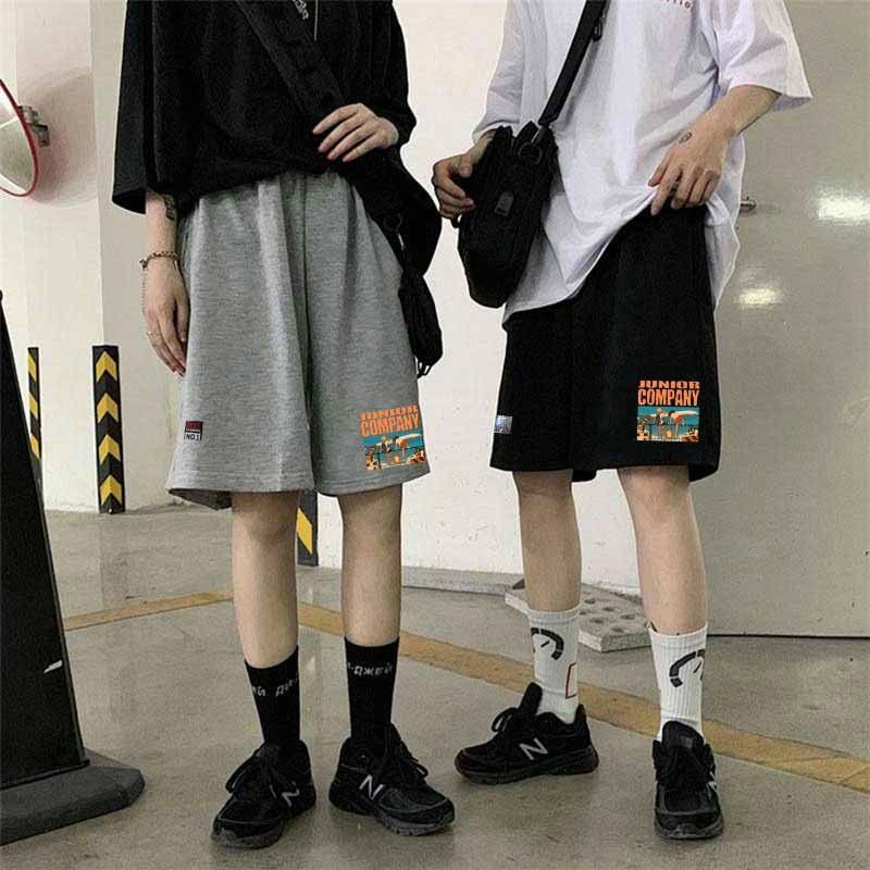 Quần short thể thao unisex nam nữ mặc hè thoáng mát, mẫu quần đùi teen