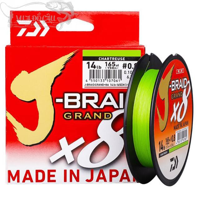 DÂY PE DAIWA J-BRAID GRAND X8