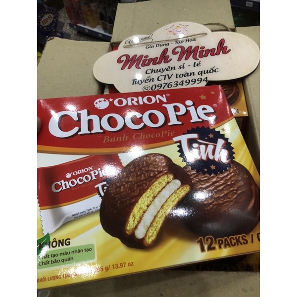 Bánh Chocopie Tình Orion Hộp 396g