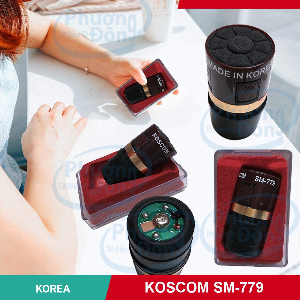 Củ micro KOSCOM SM-779 Made in KOREA bộ lọc cực tốt chất âm rất sáng