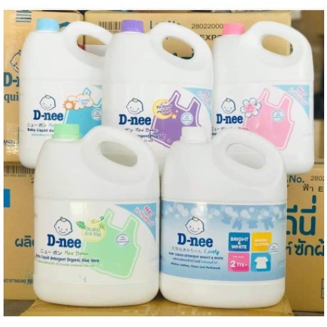 Hàng chính hãng nước giặt xả dnee thái lan chính hãng 3000ml - ảnh sản phẩm 1