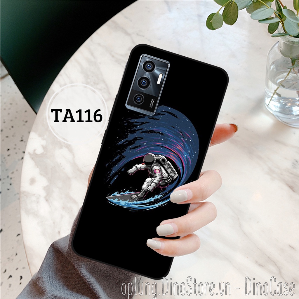 Ốp lưng điện thoại Vivo V23E - Vivo V23 5G - Ốp lưng Vivo hình phi hành gia vũ trụ among us đáng yêu.