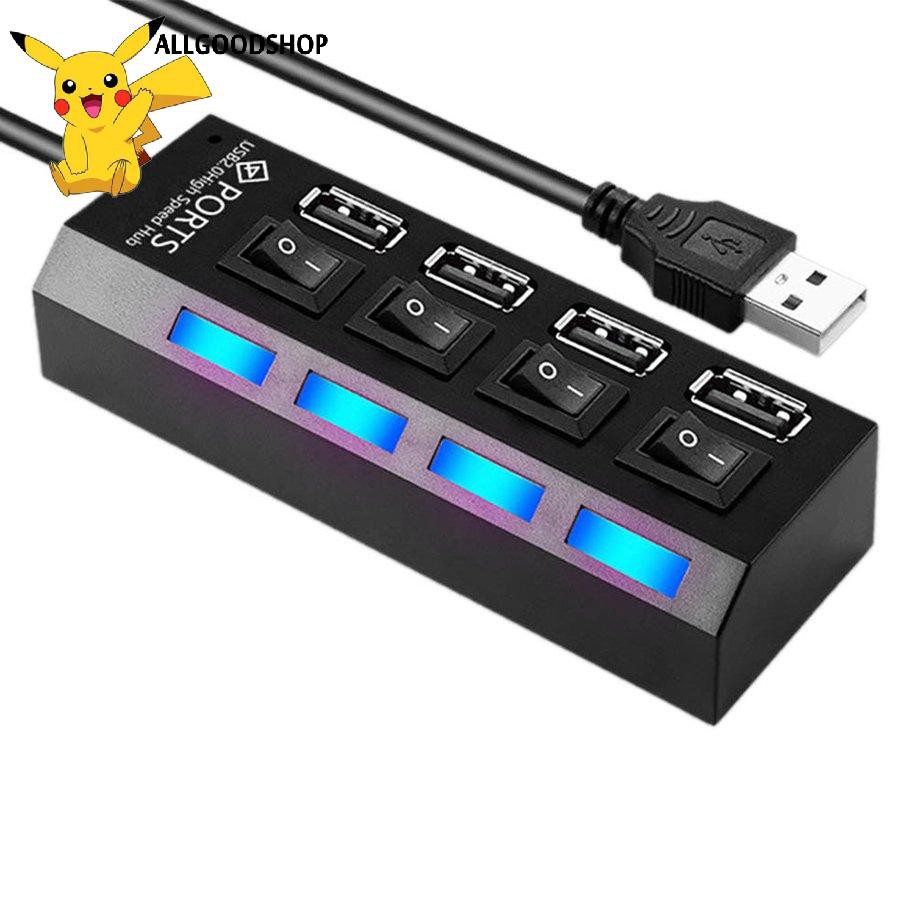 BỘ CHIA 7 CỔNG USB HUB 2.0 CÓ CÔNG TẮC-High Speed