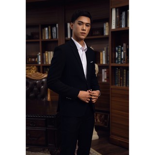 Bộ vest màu đen cao cấp