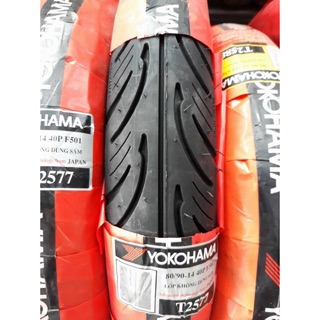 Lốp xe air blade,vision, click chính hãng yokohama nhật bản ( lốp trước và sau) lốp không săm