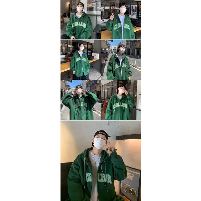 【Four colors】Áo Khoác hoodie thời trang hàn quốc áo hoodie form rộng simple áo hoodie nam nữ