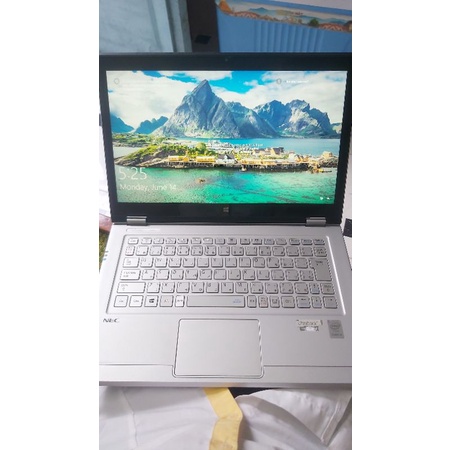 Laptop xách tay chuẩn Nhật NEC Versapro VN-L VK22 Core I5 5200U RAM 4GB SSD 256GB  màn 13.3inch cảm ứng full HD gập 360 | BigBuy360 - bigbuy360.vn