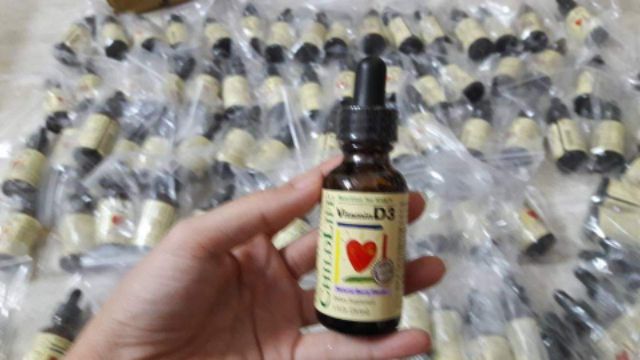 [Made in USA] Vitamin D3 Childlife vị dâu cho bé 30ml