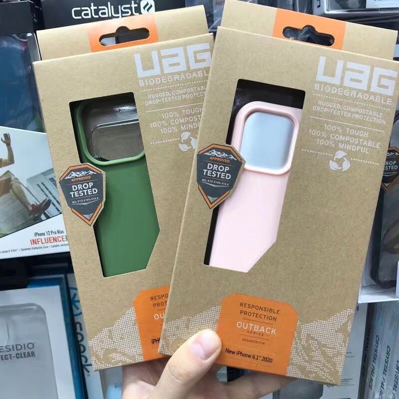 Ốp điện thoại silicone UAG chống sốc và rơi thích hợp cho iPhone 13 12 11 Pro XS MAX XR X Mini 8 7 6 6s Plus