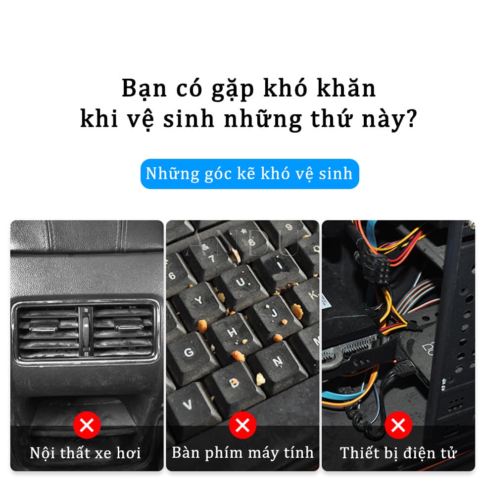 Cao Su Làm Sạch Đồ Dùng Nội Thất, Cao Su Mềm Vệ Sinh Dễ Dàng Mọi Ngóc Ngách, Đơn Giản, Hiệu Quả.