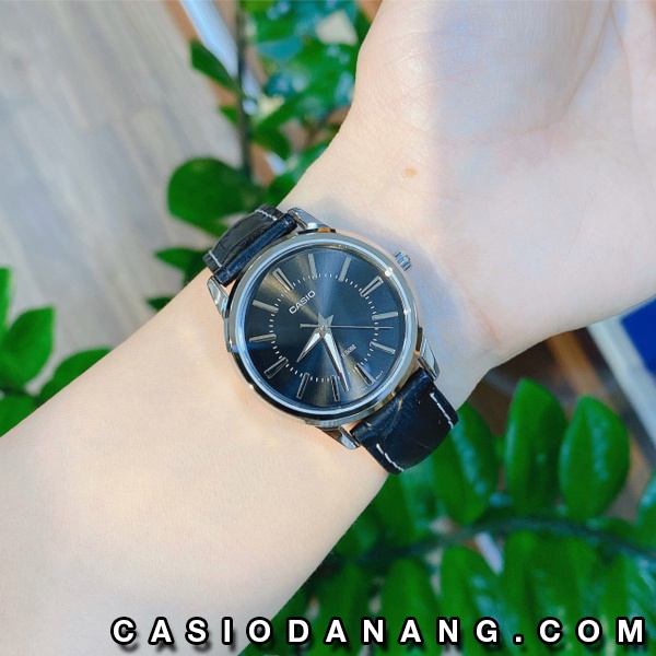 Đồng hồ nữ dây da Casio chính hãng Anh Khuê LTP-1303L-1AVDF