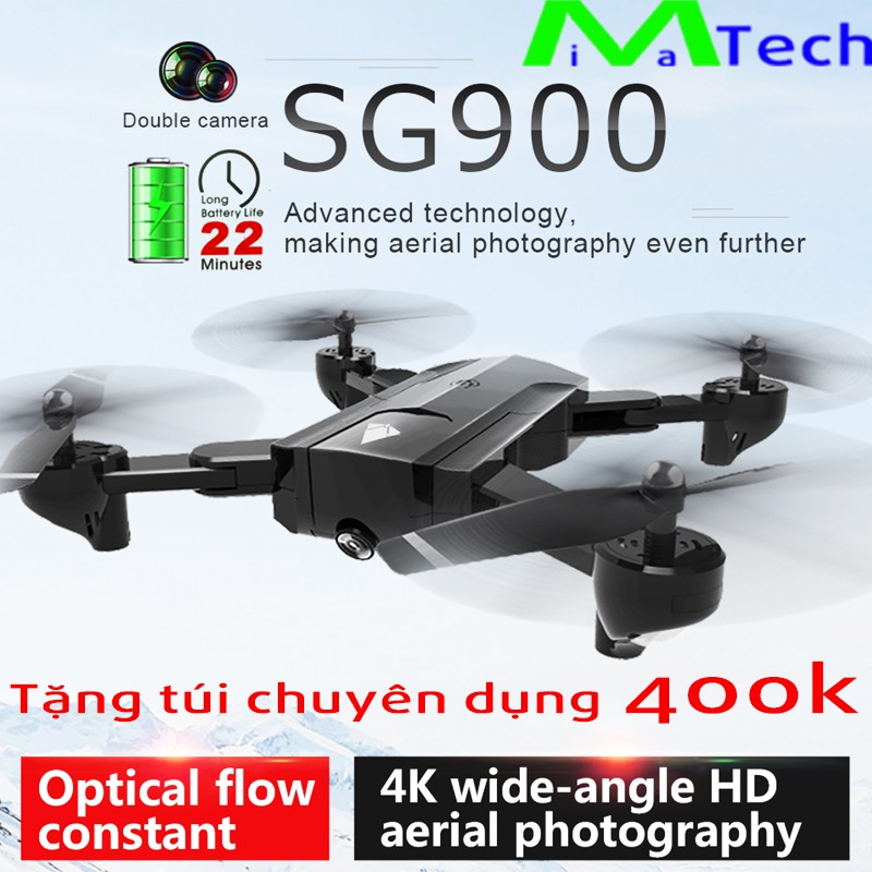 [TẶNG TÚI CHUYÊN DỤNG] Flycam SG700 D camera 4K drone gấp gọn tích hợp 2 camera nhận diện khuôn mặt