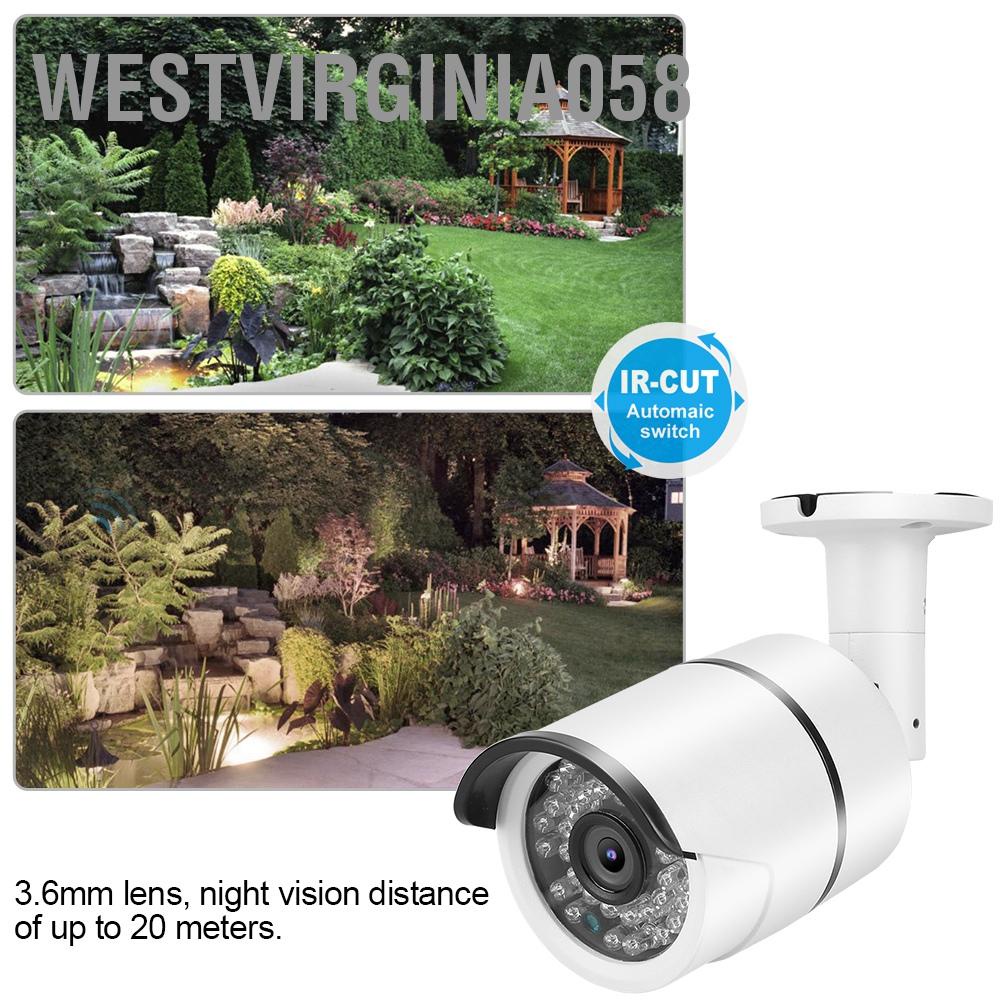 Hình ảnh Westvirginia058 Outdoor CCTV DVR 4 in 1 TVI/AHD/CVI/CVBS Metal IP66 Waterproof Security Camera #4