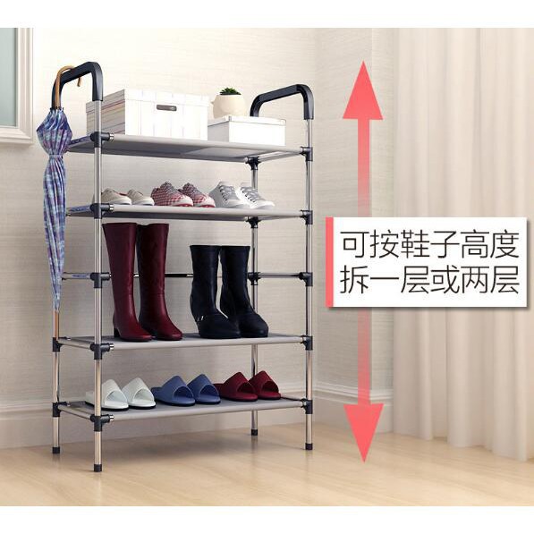 [ sale mùa hè] Giá kệ để giày dép inox 5 tầng 6 tầng phong cách Hàn Quốc cao cấp .