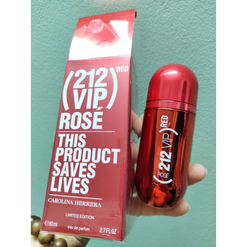 HOT HOT HOT NƯỚC HOA ĐỎ RỰC 212 ROSE VIP THƠM CỰC ĐÃ