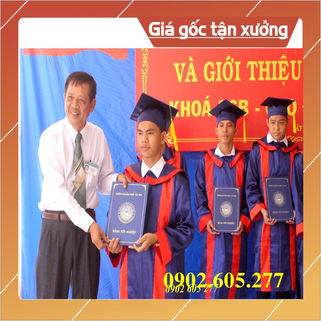 Áo tốt nghiệp sinh viên cao đẳng