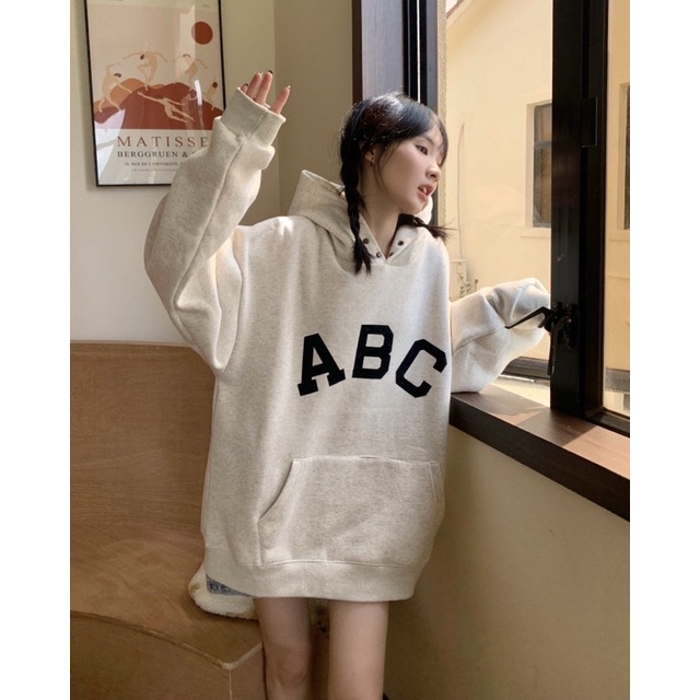 Áo nỉ hoodie unisex Homies liền mũ có túi in hình ABC | BigBuy360 - bigbuy360.vn