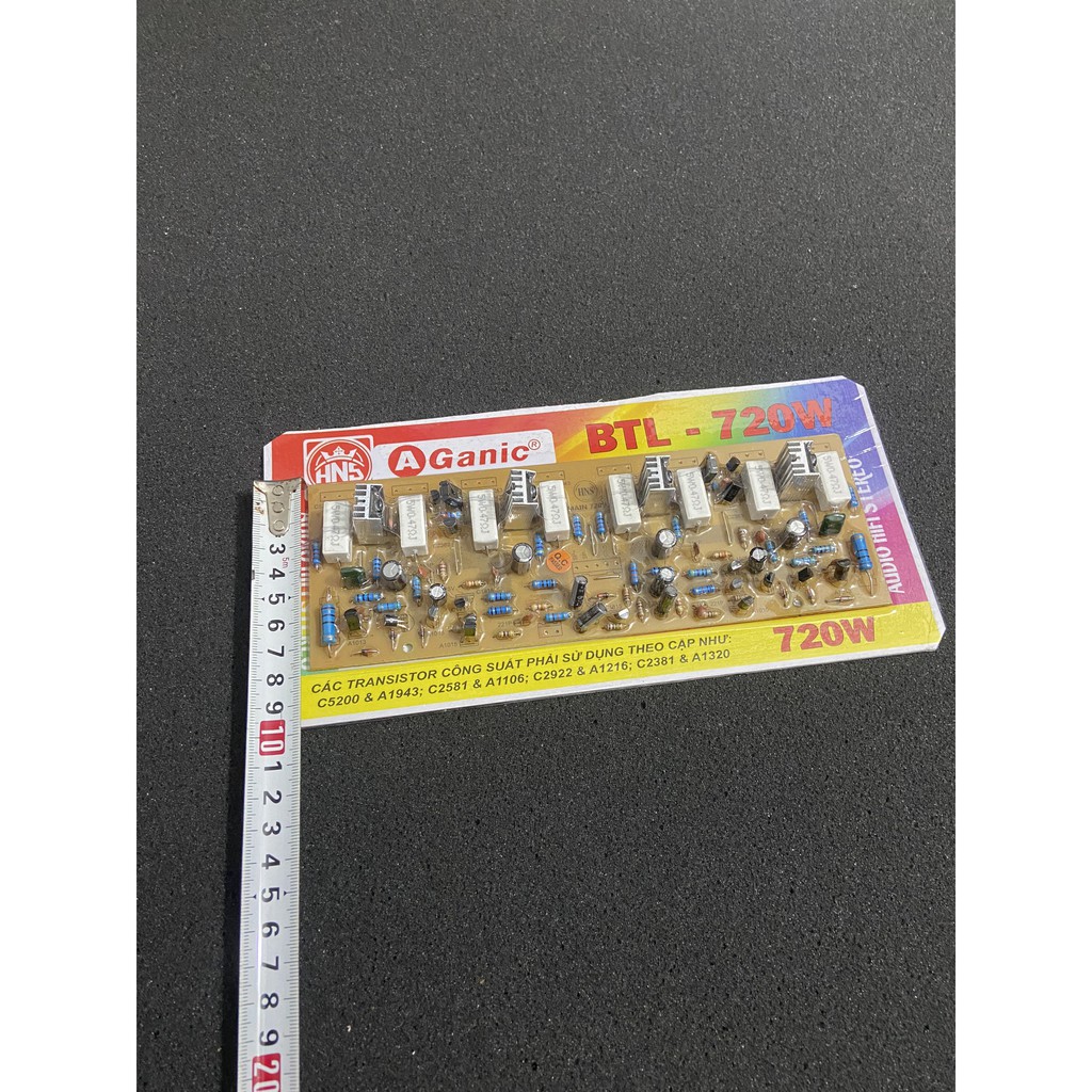 Mạch công suất amply 16 sò BTL giá rẻ