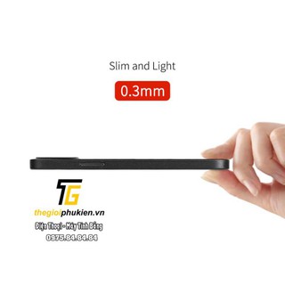 Ốp lưng lụa iPhone 12 Pro Max chính hãng Memumi siêu mỏng 0.3mm