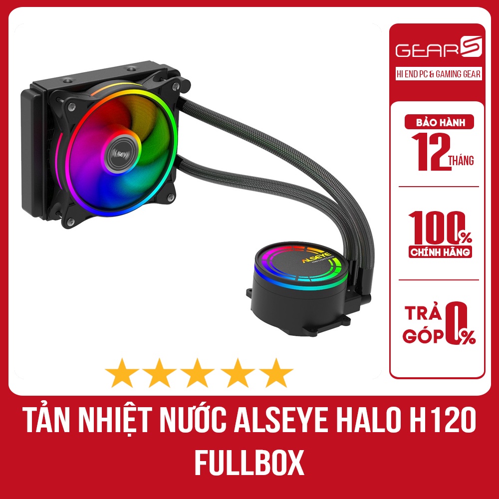 Tản nhiệt nước Alseye Halo H120 - Bảo hành 12 tháng