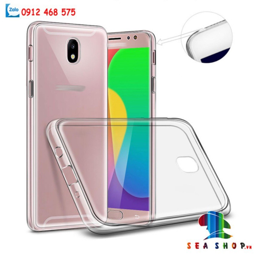 Ốp lưng Samsung Galaxy J7 Pro 2017 - J730 Nhựa dẻo - trong suốt