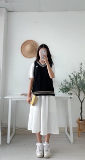 [KÈM ẢNH THẬT] Chân váy đũi chất đẹp
